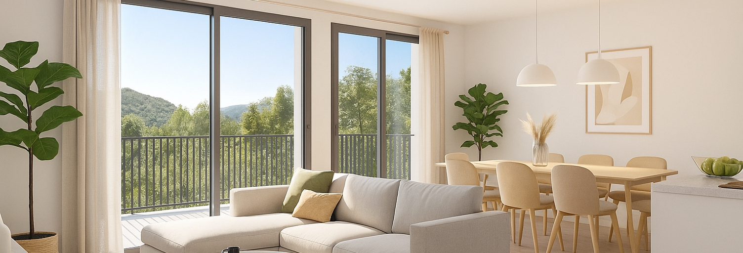 Appartement neuf T3 Pièce 60 à 65 m² à vendre à Challes-les-Eaux (73190)