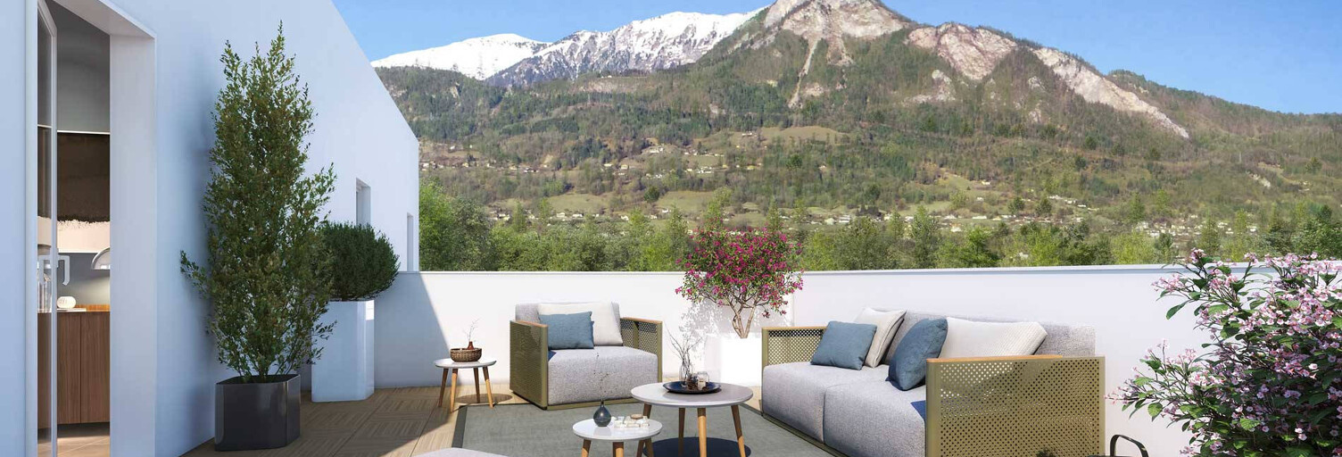 Appartement neuf T2, T3 Pièce 40 à 60 m² à vendre à Marnaz (74460)