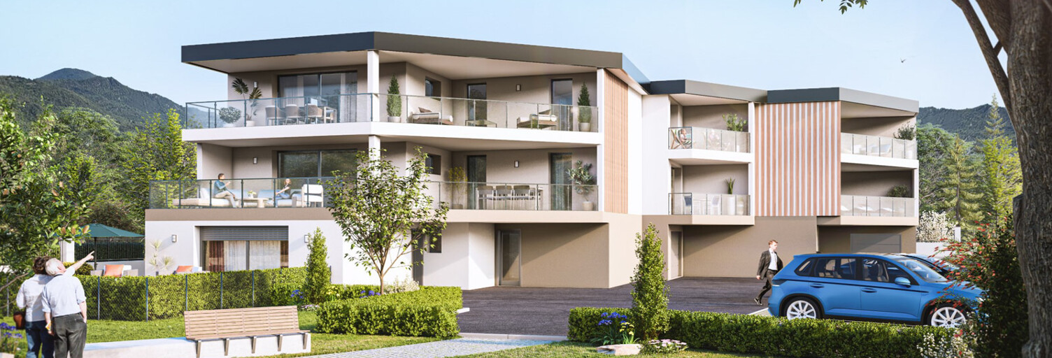 Appartement neuf T3, T5 Pièce 60 à 90 m² à vendre à La Ravoire (73490)