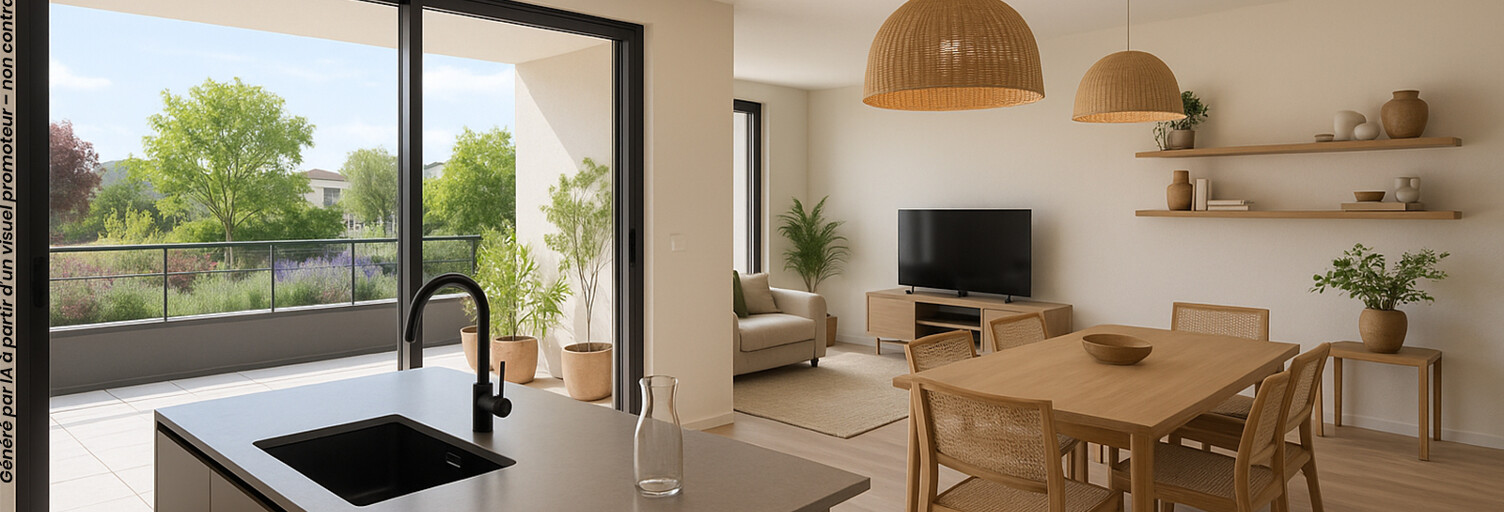 Appartement neuf T2, T3, T4 Pièce 40 à 75 m² à vendre à Annemasse (74100)