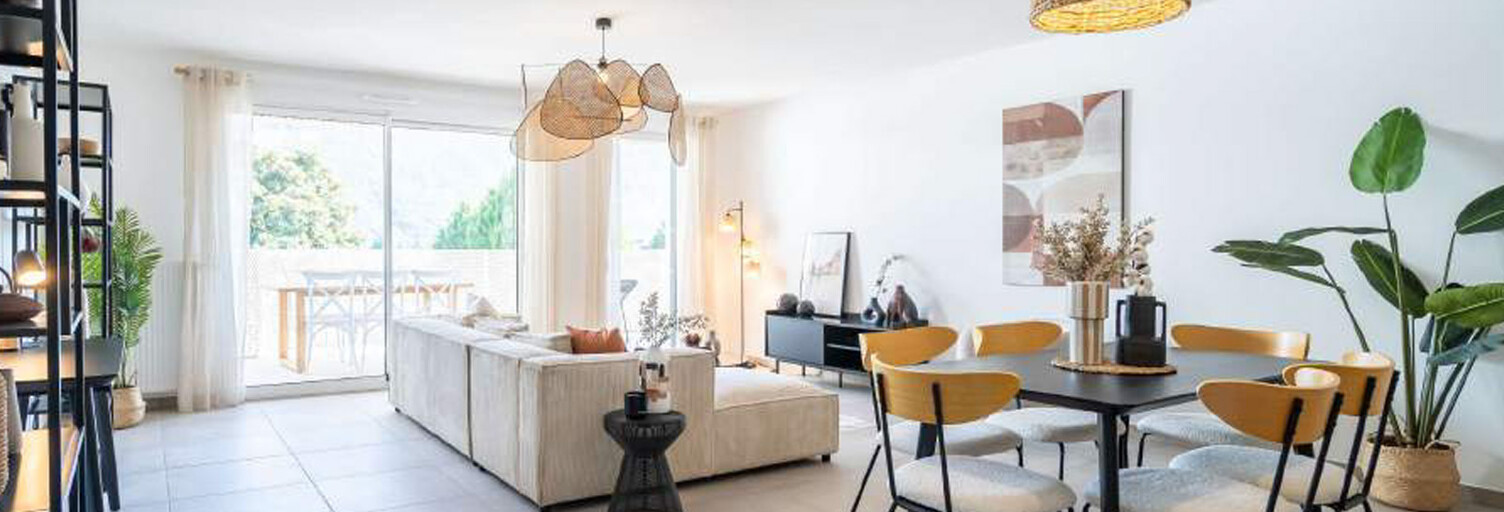 Appartement neuf T2, T3, T4, T5 Pièce 50 à 106 m² à vendre à Annemasse (74100)