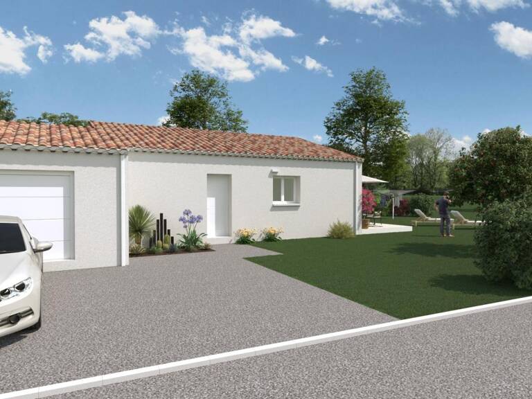 BAGNOLS Sur Cèze :  Maison 3 chambres sur 420 m² de terrain — photo 1