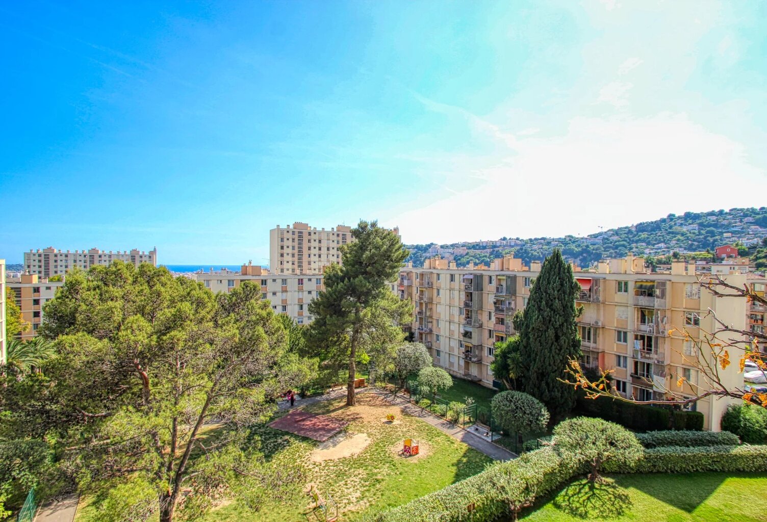 NICE NORD 'COMTE DE FALICON' - 3P 65M² | BALCON | APERCU MER | C — photo 1