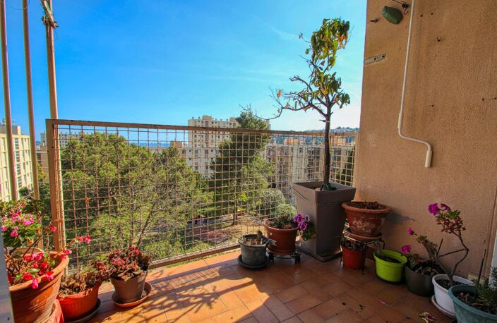 NICE NORD 'COMTE DE FALICON' - 3P 65M² | BALCON | APERCU MER | C — photo 2
