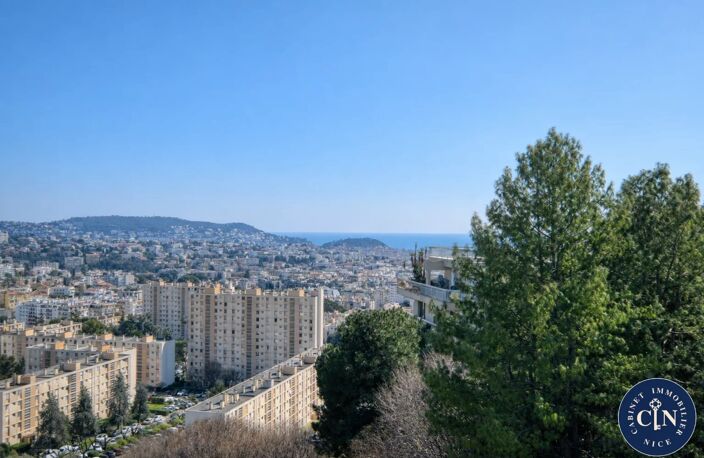 3 pièces – Terrasse 30 m² – Vue mer – Nice Nord — photo 2