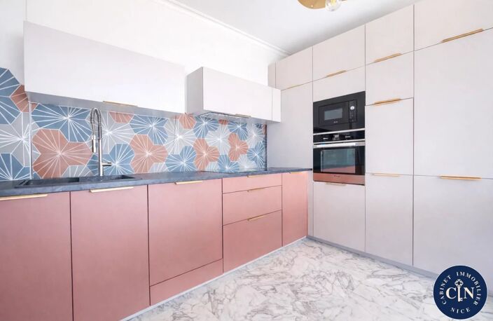 3 pièces – Terrasse 30 m² – Vue mer – Nice Nord — photo 5