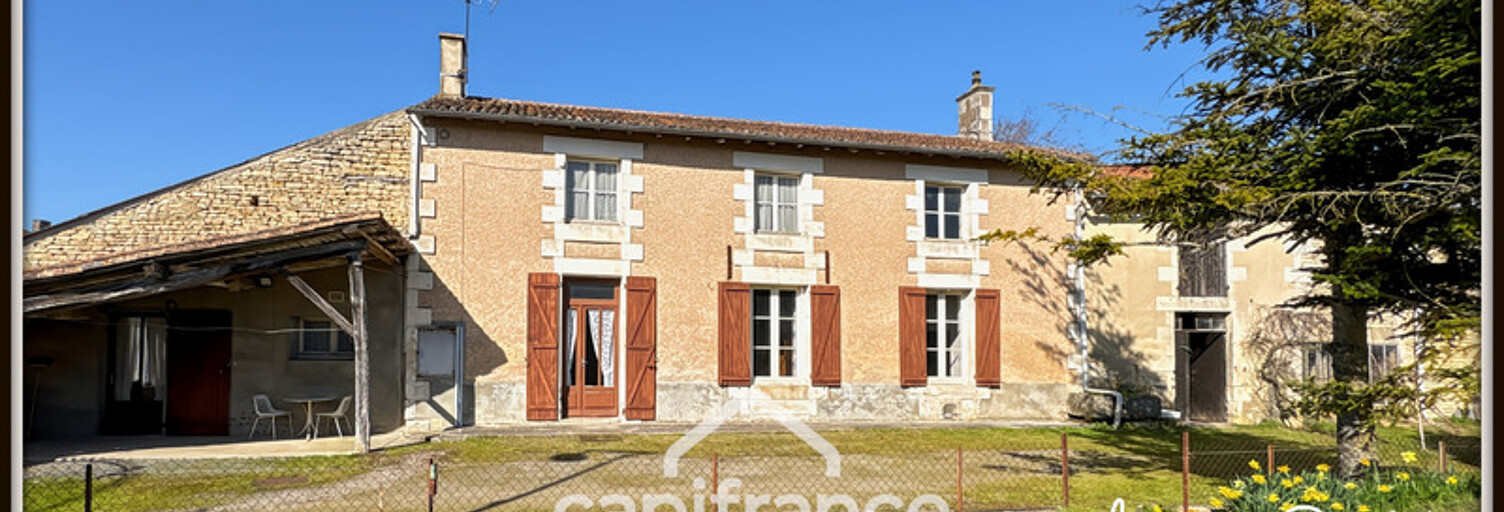 Maison 3 Pièces 104 m² à vendre à Champigny en Rochereau (86170)