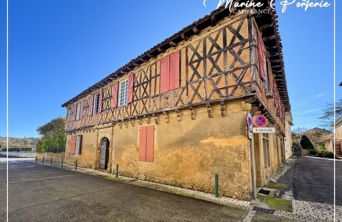Bâtisse de caractère à colombages – 420 m² – terrain 1 350 m² – cœur de bastide MASSEUBE — photo 3