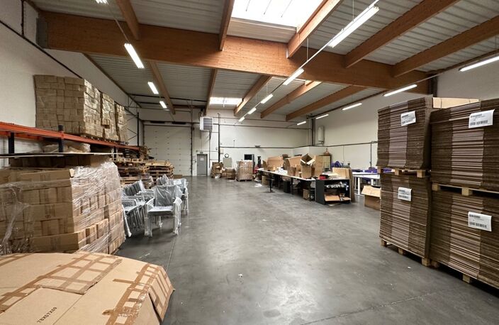 Dpt Rhône (69), à louer DECINES CHARPIEU Entrepots et Bureaux - Plain pied de 662M2, soit 522m2 d'entrepôt et 140m2 de bureaux — photo 3