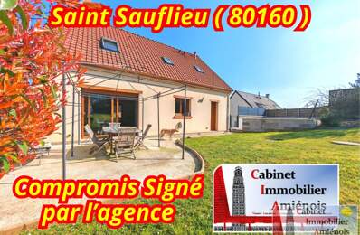 SAINT SAUFLIEU : PAVILLON INDIVIDUEL 120m2, 4 chambres, jard — photo du bien