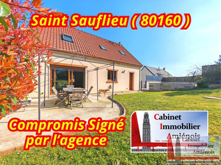SAINT SAUFLIEU : PAVILLON INDIVIDUEL 120m2, 4 chambres, jard — photo 1