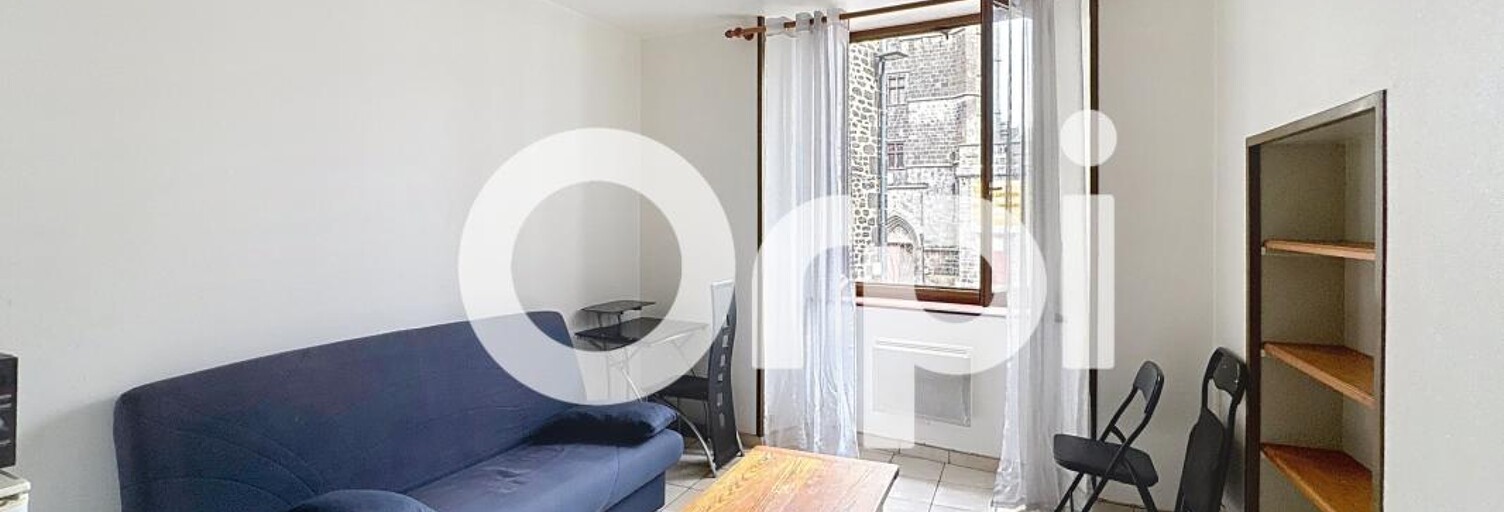 Appartement 1 Pièce 22 m² à louer à Saint-Flour (15100)