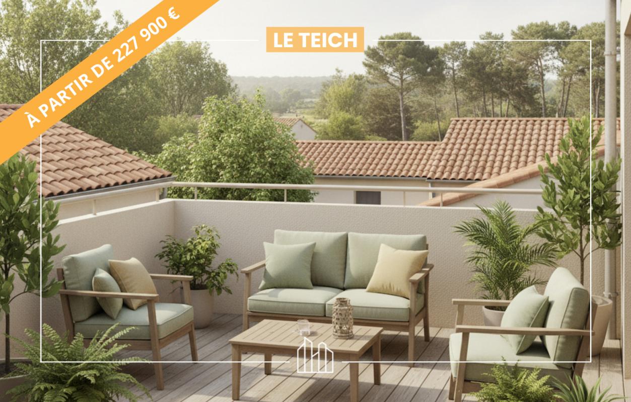 Appartement  T2 à vendre Teich (Le) 33470