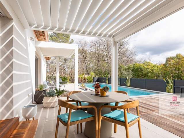villa de plain-pied  4 pièces avec piscine proche fayence — photo du bien