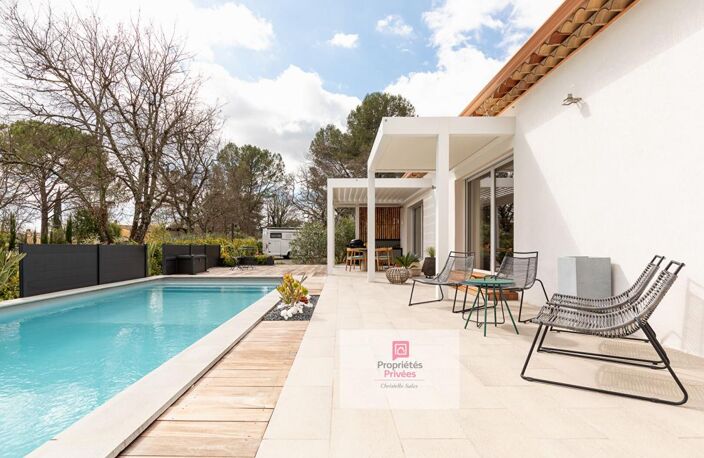 villa de plain-pied  4 pièces avec piscine proche fayence — photo 4