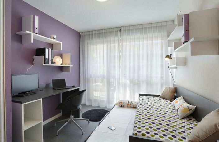 Studio meublé en résidence étudiante - Investissement simple et sécurisé à Toulouse Patte d'Oie — photo 2