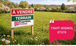 Terrain  1973 m² à vendre à Le Thuit-de-l'Oison (27370)