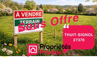 Terrain  1973 m² à vendre à Le Thuit-de-l'Oison (27370)