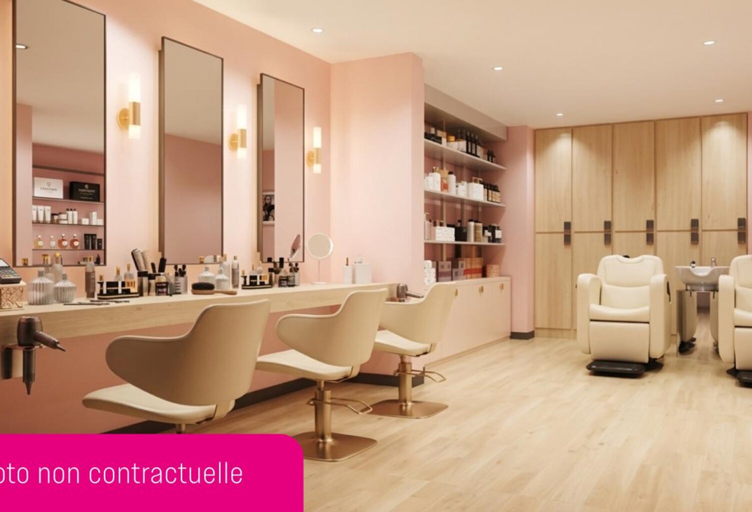Fonds de commerce salon de coiffure — photo 1