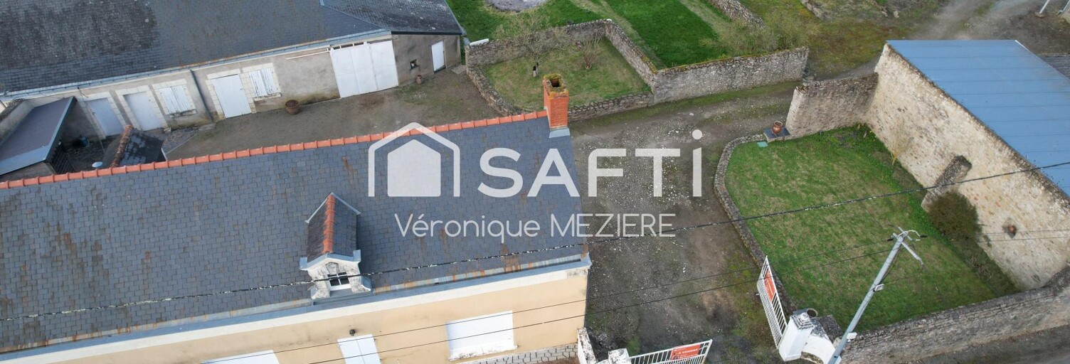 Maison 5 Pièces 113 m² à vendre à Mozé-sur-Louet (49610)