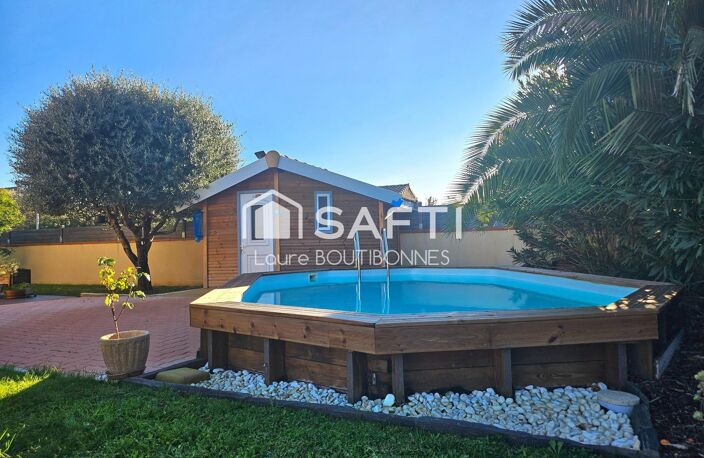 Maison de plain pied double garage et piscine — photo 2