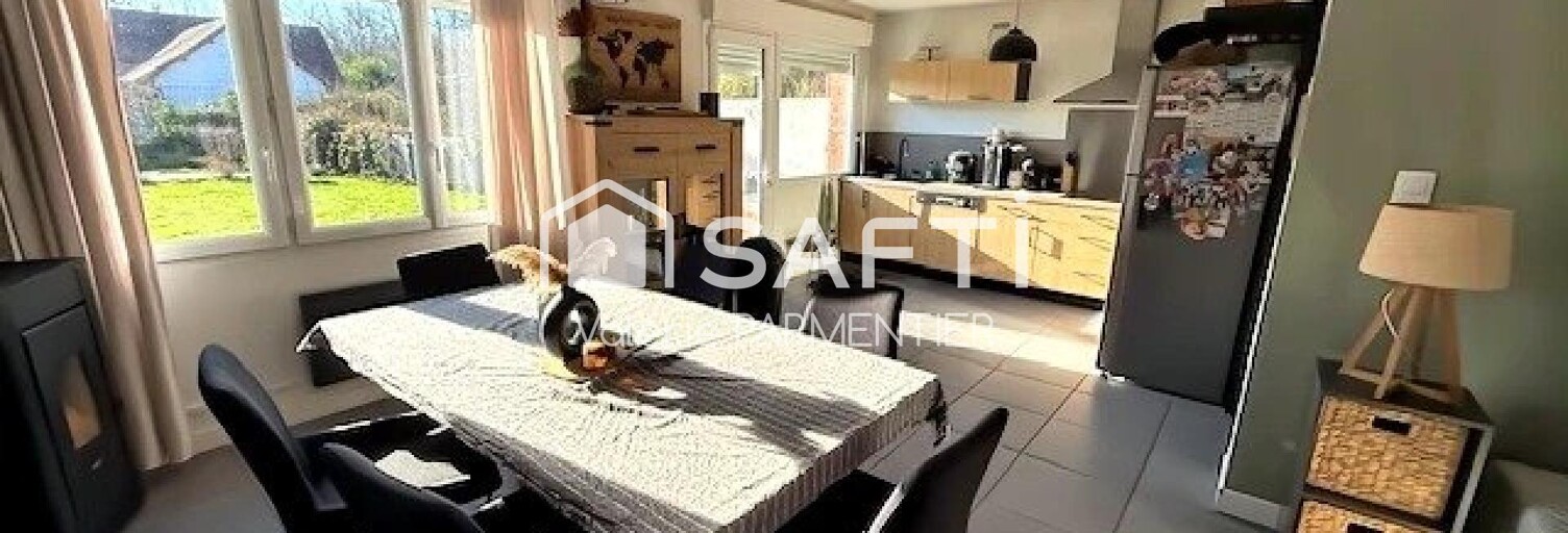 Maison 4 Pièces 97 m² à vendre à Verton (62180)