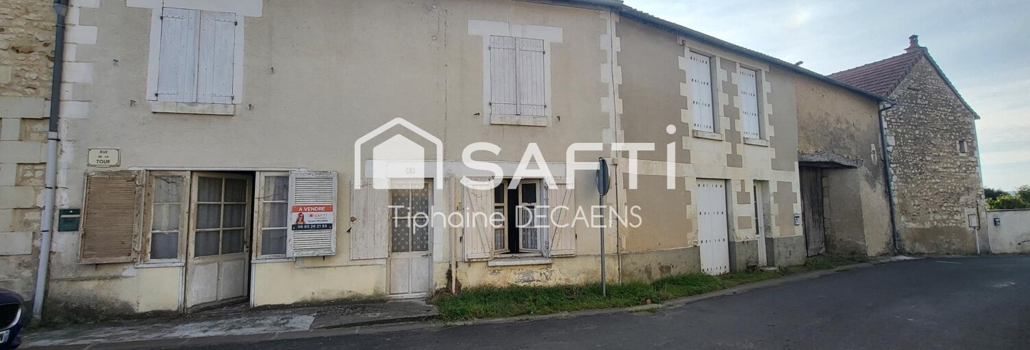 Maison 3 Pièces 56 m² à vendre à Vellèches (86230)