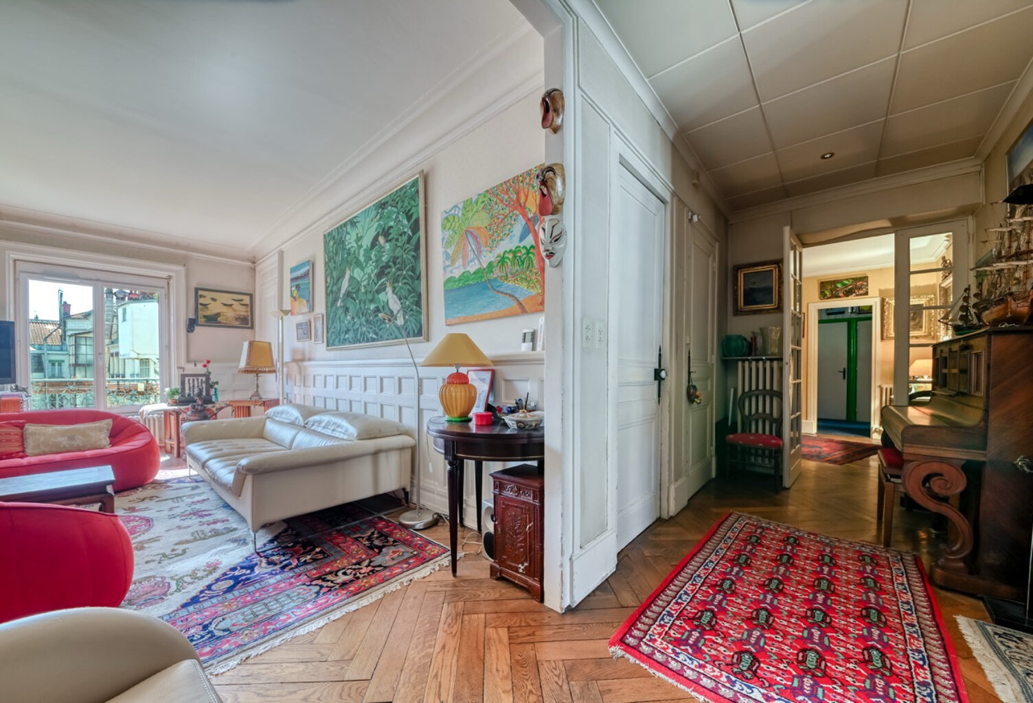 Dernier étage pour cet appartement familial avec un balcon — photo 1