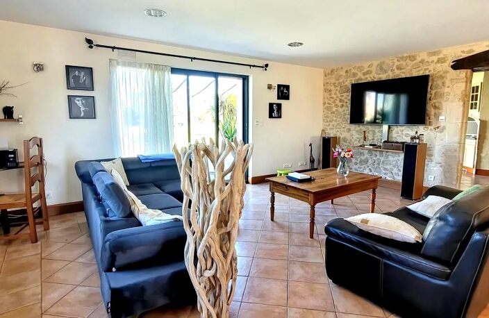33910 - BONZAC - MAISON EN PIERRES 270 M² HABITABLES SUR 5200M² PARC PAYSAGER — photo 4