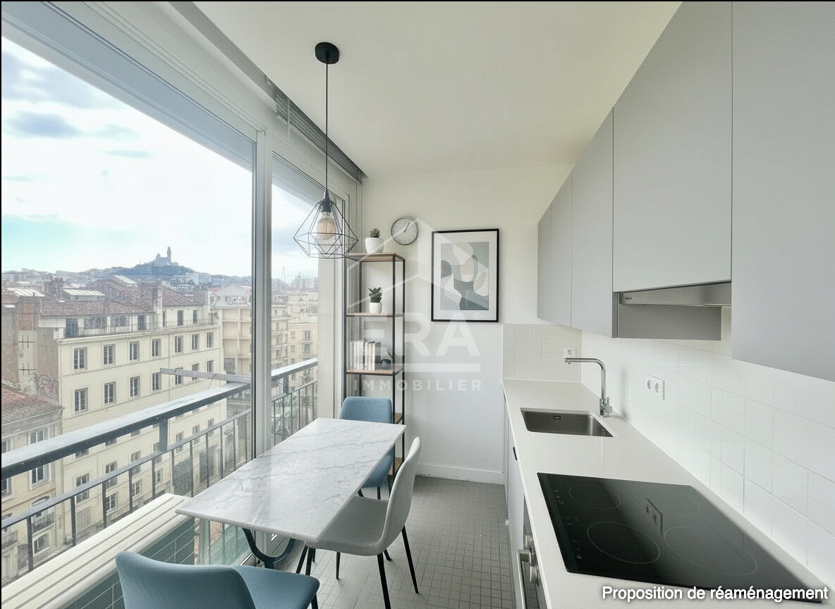 Appartement  T1 à vendre Marseille 1er 13001