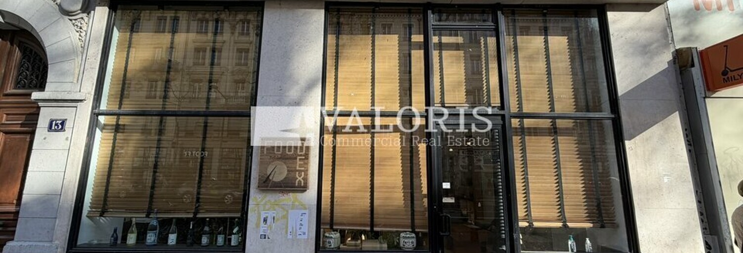 Commerce  101 m² à louer à Lyon 7 (69007)
