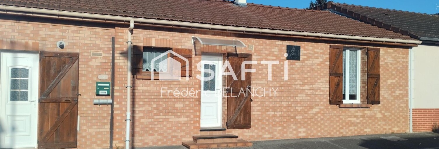 Maison 8 Pièces 84 m² à vendre à Tergnier (02700)