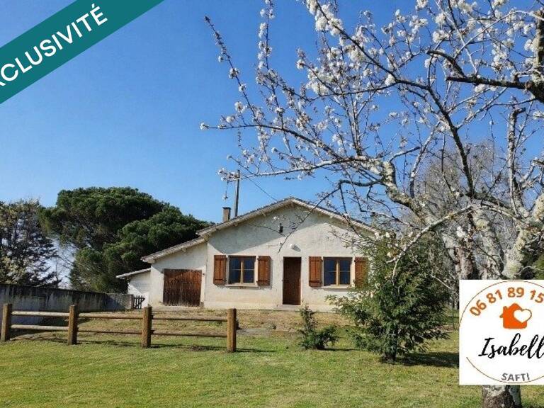 Maison de 75 m² de plain-pied individuelle, 2 chambres, vue sur les Pyrénées, avec très beau terrain 5146 m². — photo 1