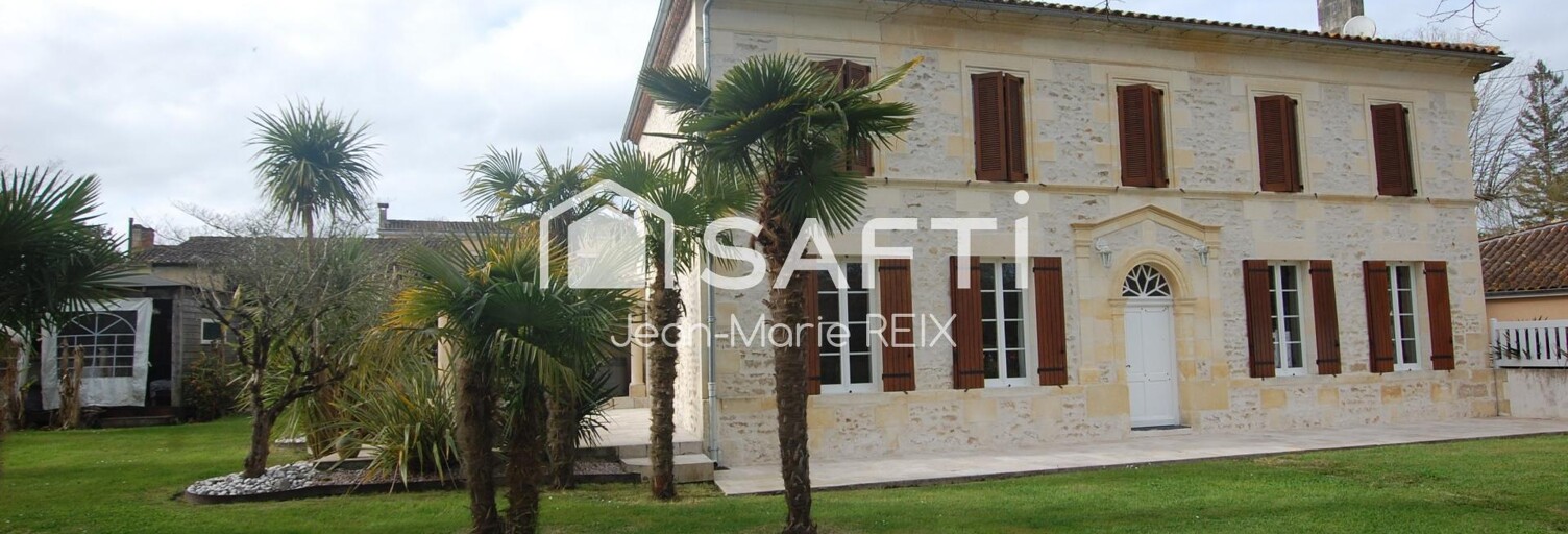 Maison 6 Pièces 220 m² à vendre à Saint-Aubin-de-Blaye (33820)