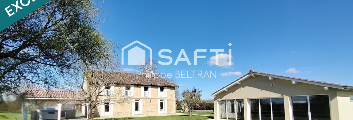 Maison 10 Pièces 430 m² à vendre à Bieujac (33210)