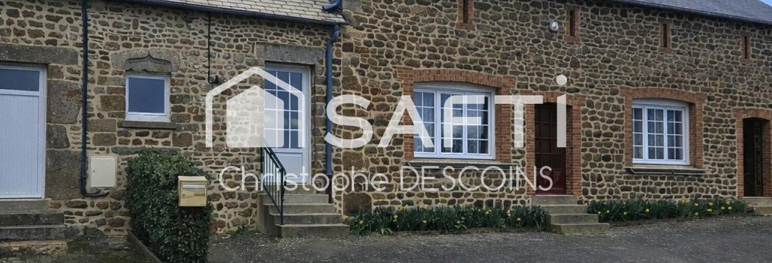 Maison 5 Pièces 100 m² à vendre à Châtillon-sur-Colmont (53100)