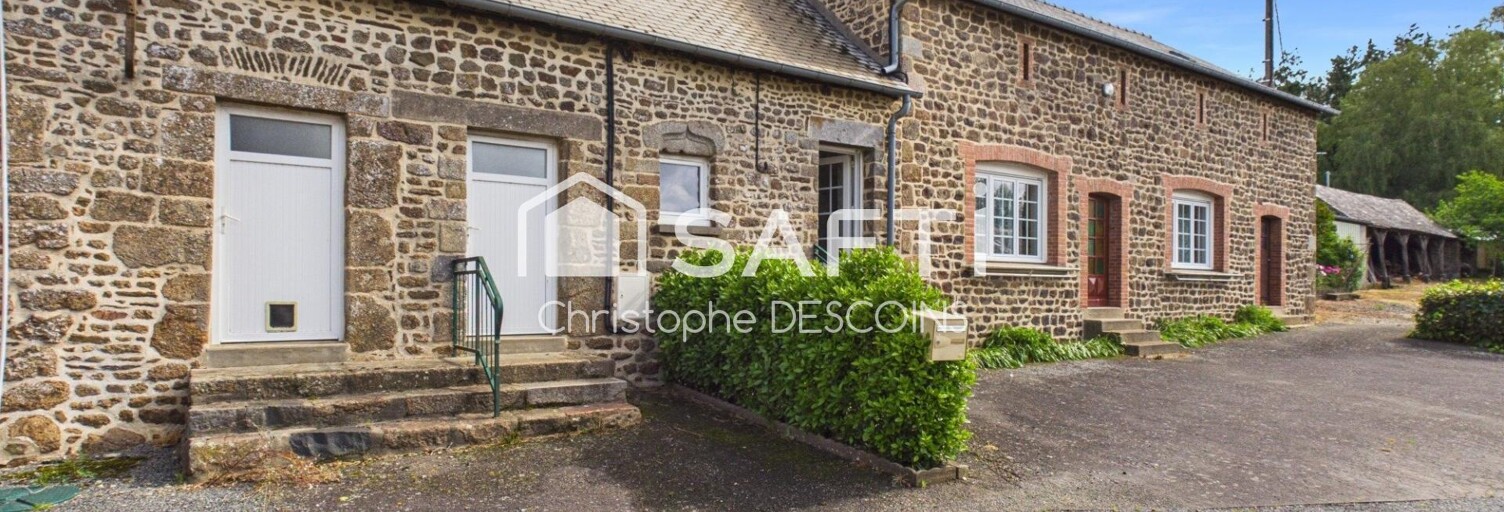 Maison 5 Pièces 100 m² à vendre à Châtillon-sur-Colmont (53100)