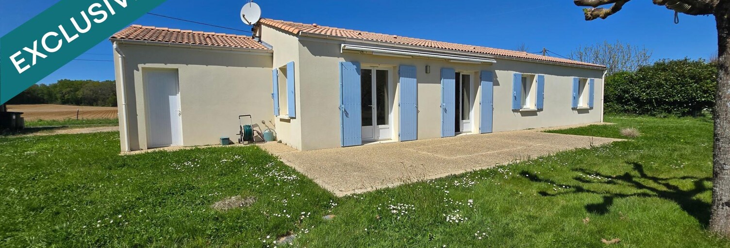 Maison 5 Pièces 111 m² à vendre à Rioux (17460)