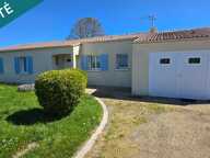 Plain-pied avec 4 chambres, garage et jardin au calme de Rioux — photo 3