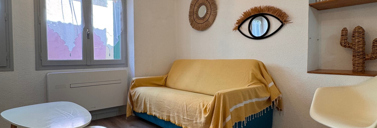 Appartement 2 Pièces 37 m² à vendre à Collioure (66190)