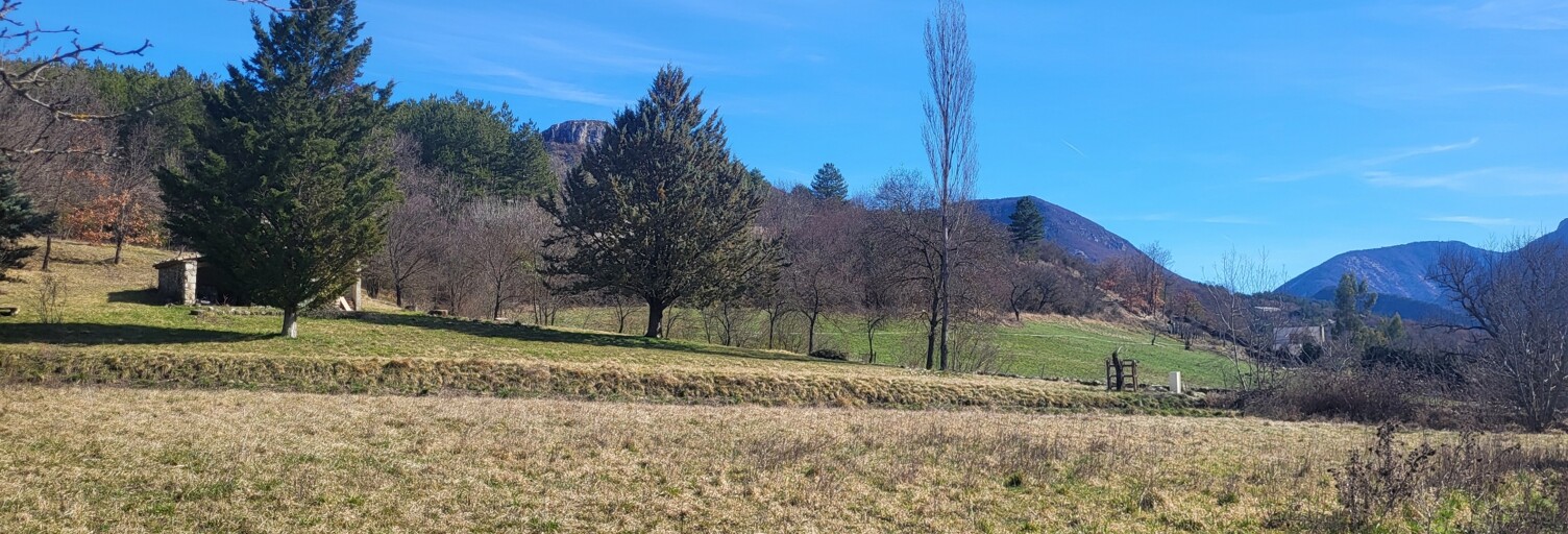 Terrain  1200 m² à vendre à La Motte-Chalancon (26470)