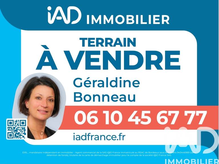 Vente Terrain 760 m&sup2; — photo 1