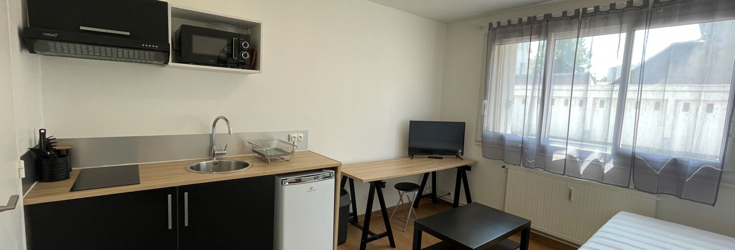 Appartement 1 Pièce 16 m² à louer à Tours (37000)