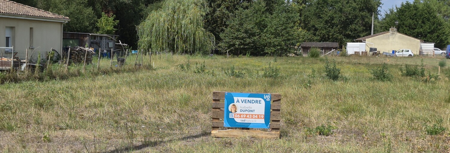 Terrain  1530 m² à vendre à Braud-et-Saint-Louis (33820)
