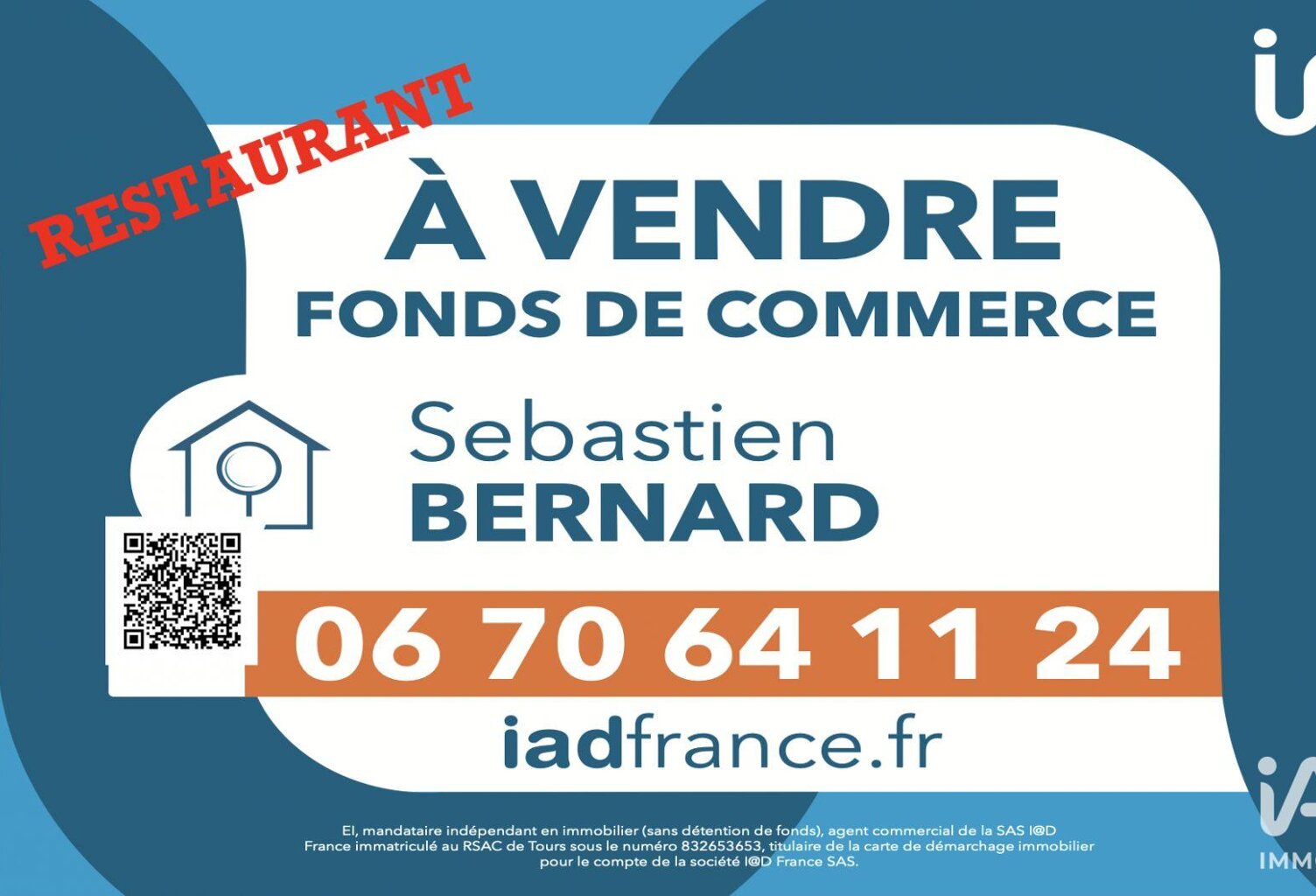 Vente Restaurant 150 m&sup2; — photo 1