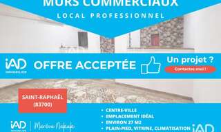 Commerce  27 m² à vendre à Saint-Raphaël (83700)