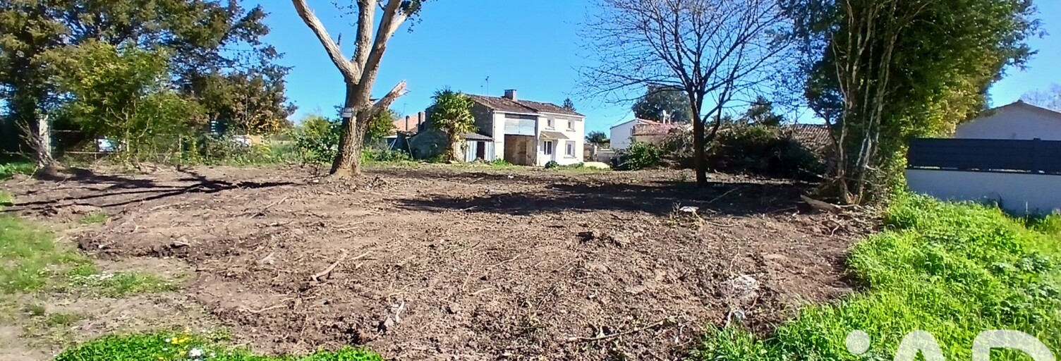 Terrain  501 m² à vendre à Saint-Georges-des-Coteaux (17810)