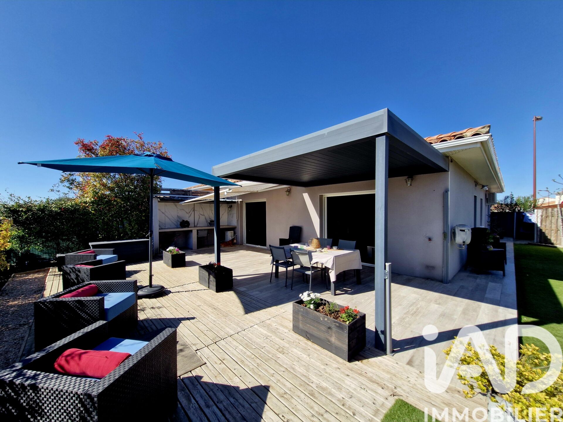 Lespignan - 118m² - 4p. - 3ch.