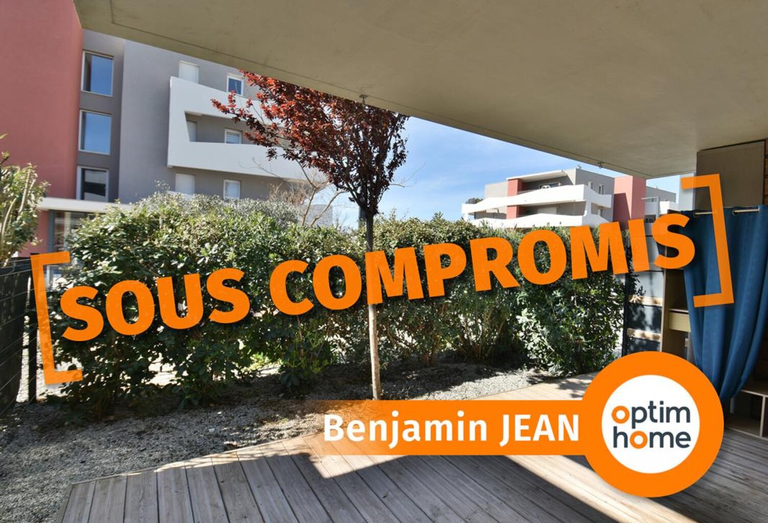 À vendre – Appartement récent 2 pièces en rez-de-chaussée avec terrasse et jardinet — photo 1