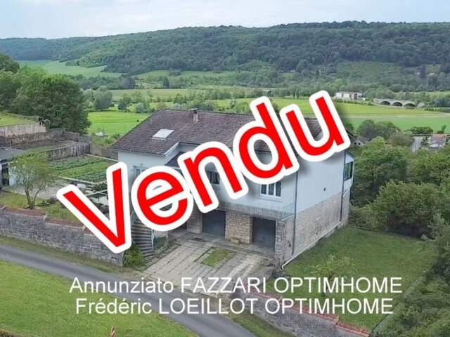 À vendre en exclusivité : Grande maison individuelle de 192 m² avec vue panoramique à Dun-sur-Meuse, proche de la Belgique et du Luxembourg ! — photo du bien